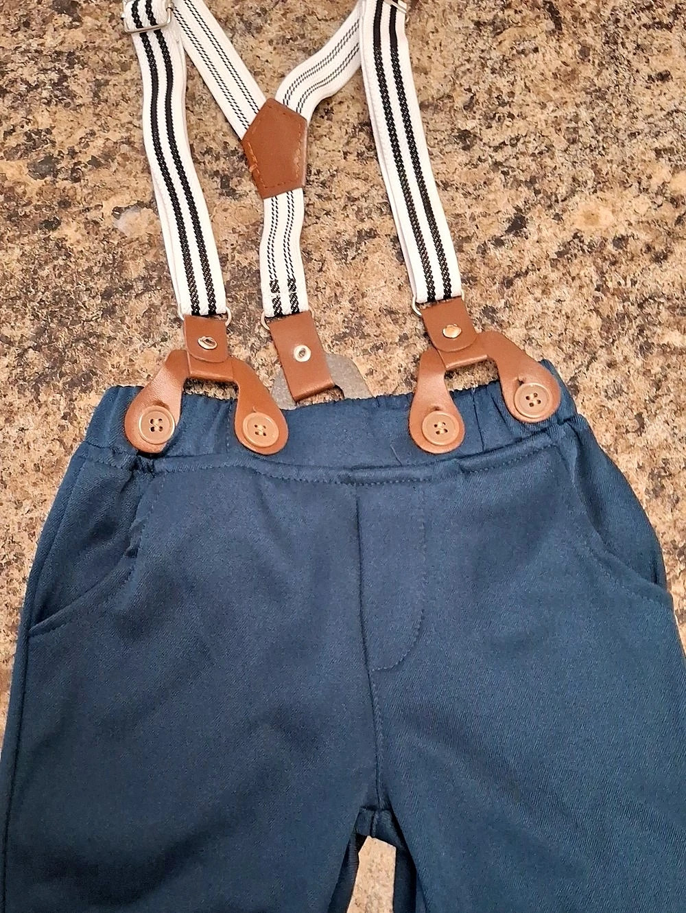 Baby Boy Polka Dot Outfit Set 6-12M - Picture 5 of 5